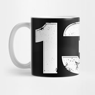 13 Vintage Cracked Mug